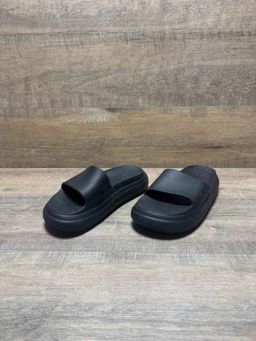 Billabong Cloud Cushion Black Slides Women's Size 9
